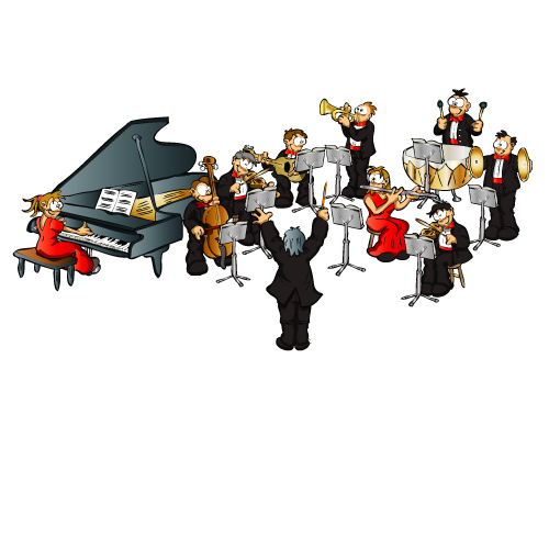 orchestra_cartoon Goddard